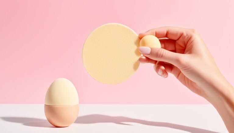小肌蛋粉餅質地輕盈,如何使用小肌蛋平滑塗抹避免餅乾