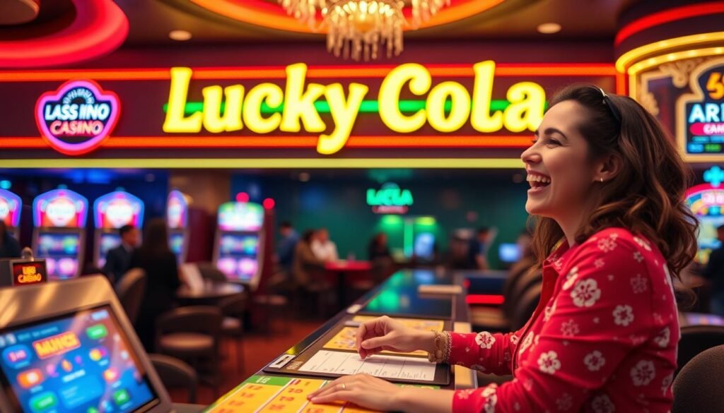 How to join Lucky Cola Casino